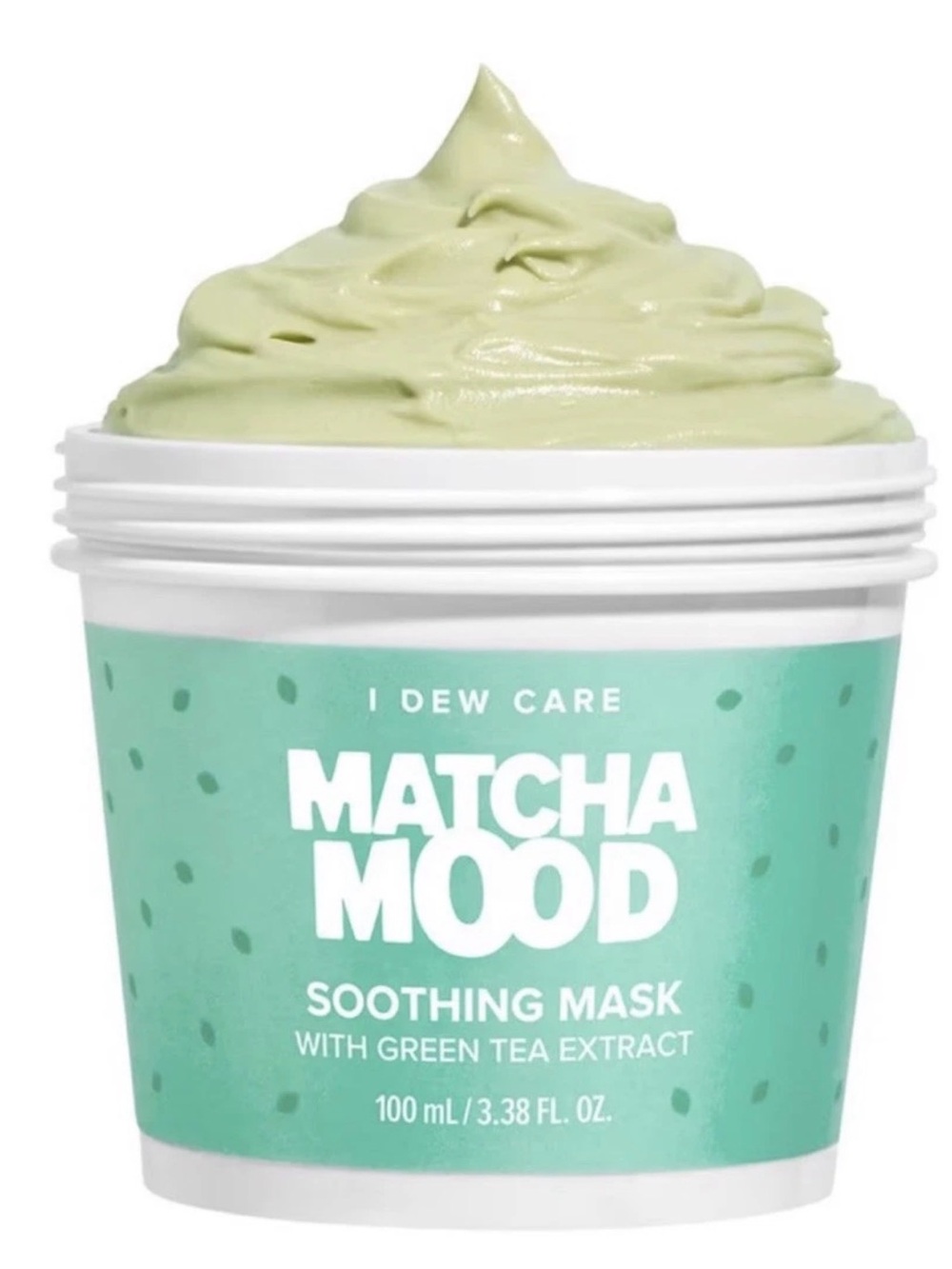 I Dew Care Matcha Mood Soothing Mask — Light Green